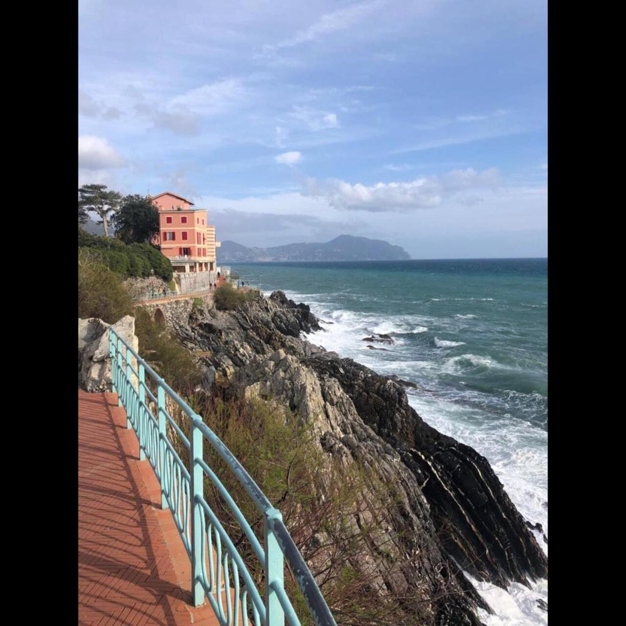 Апартаменты In Piazzetta A Nervi Генуя Экстерьер фото